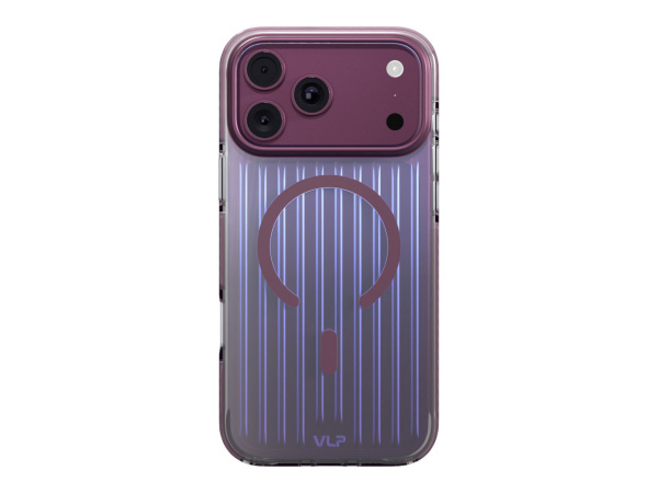 Чехол VLP Pulse Case с MagSafe для iPhone 18 Pro, темно-вишневый
