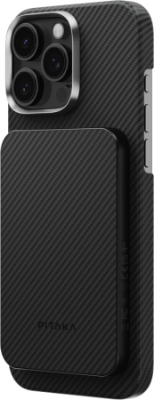 Беспроводное зарядное устройство Pitaka Power Bank Qi2 5000 мАч, черный