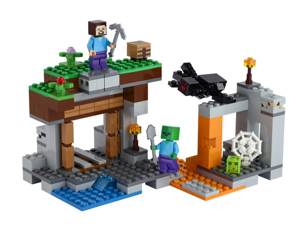 Конструктор LEGO Minecraft - Заброшенная шахта (21166)