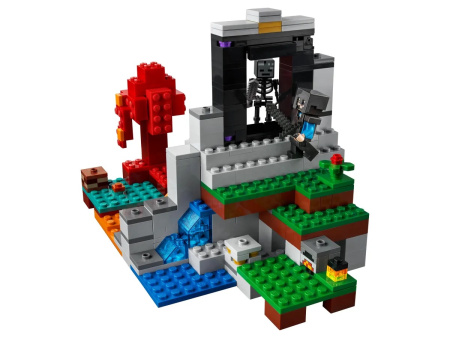 Конструктор LEGO Minecraft - Разрушенный портал (21172)