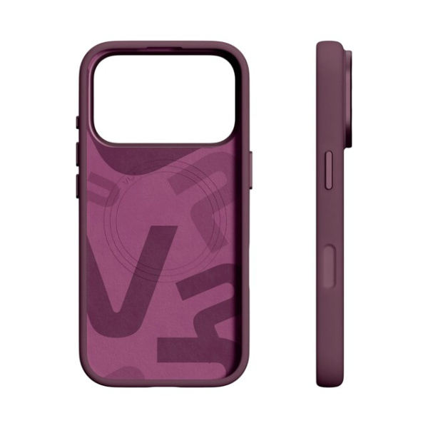 Чехол VLP Aster Pro Case с MagSafe для iPhone 18 Pro Max, темно-вишневый