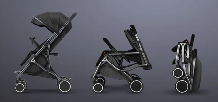 Детская коляска Baby Troller V6-1 Black