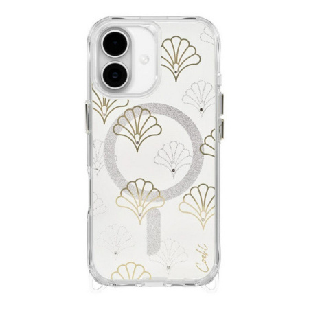 Чехол Uniq COEHL IML Maree Sparkling Silver (MagSafe) для iPhone 17