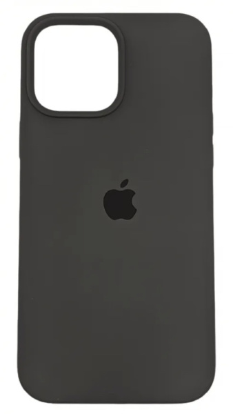 Чехол Silicone Case Simple для iPhone 13 Pro Max, Dark Gray
