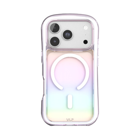 Чехол VLP Bubble Case с MagSafe для iPhone 18 Pro, перламутр