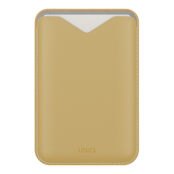 Картхолдер Uniq EVO Magnetic cardholder with Stand Canary Yellow