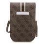 Guess для смартфонов сумка Wallet Bag 4G Stripes Brown (GUWBP4RPSW)