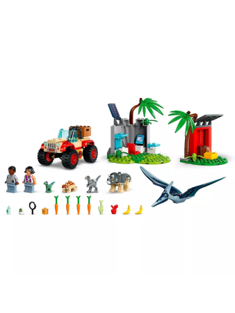 Конструктор LEGO Jurassic World - Центр спасения детенышей динозавров (76963)