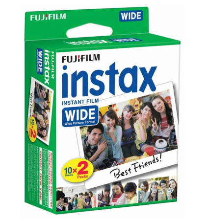 Картриджи Instax Wide 20 снимков