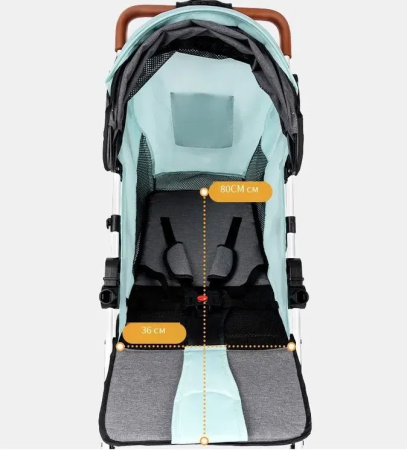 Детская коляска Baby Carriage, Зеленая мята