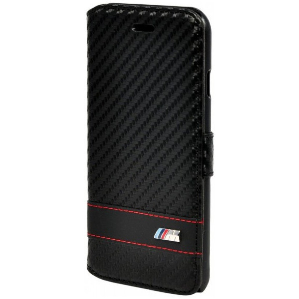 Чехол-книжка CG Mobile BMW M-Collection Booktype Carbon для iPhone 6/6S, цвет Черный (BMFLBKP6MCC)