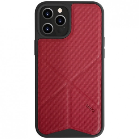 Чехол Uniq Transforma для iPhone 12 Pro Max, цвет Красный (IP6.7HYB(2020)-TRSFRED)
