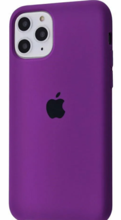 Чехол для iPhone 12 Pro Max Silicone Case, цвет Old Purple