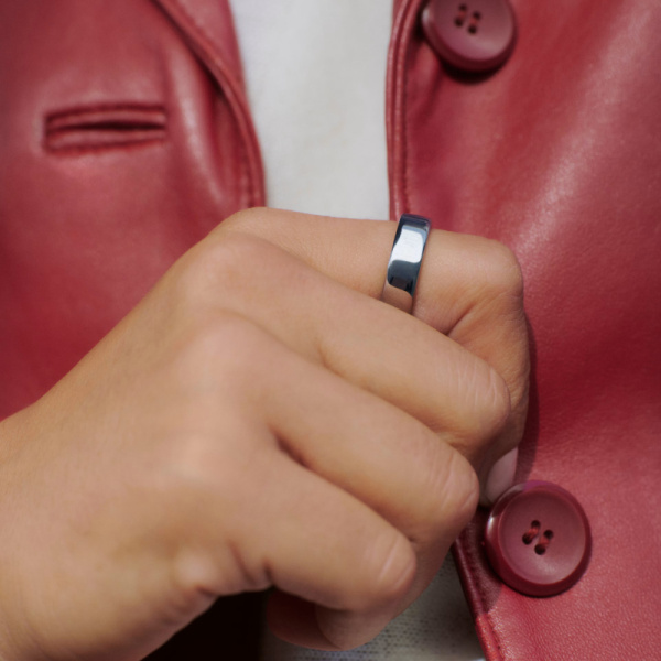 Умное кольцо Oura Ring 5 размер 09 (19), Silver (Серебро)