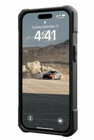 Чехол Uag Monarch для iPhone 15 Plus, цвет Carbon Fiber (840283910142)