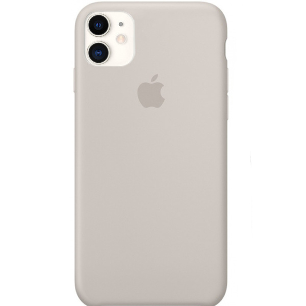 Чехол для iPhone 12 Mini Silicone Case, цвет Серый