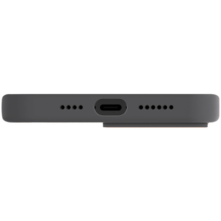 Чехол Uniq LINO MagSafe для iPhone 14 Plus, цвет Серый (Grey) (IP6.7M(2022)-LINOHMGRY)