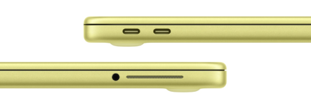 Apple MacBook Neo 13" (A18 Pro, 6C CPU, 5C GPU, 2026) 8/512Gb SSD (MHFE4) Citrus, жёлтый
