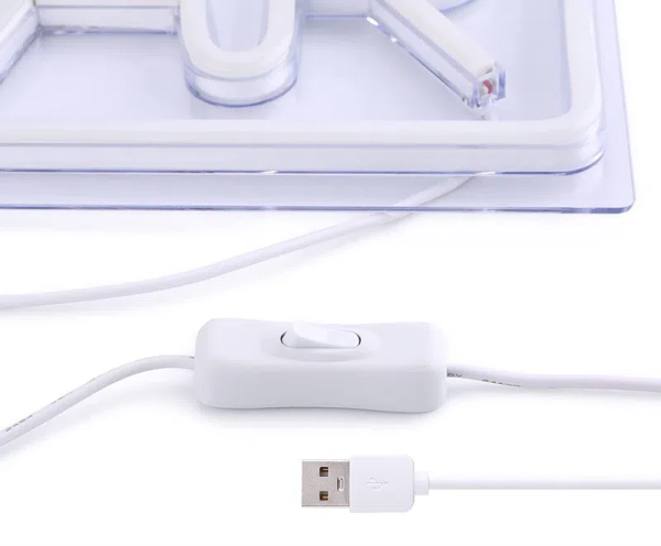 Неоновый светильник Neon Наушники