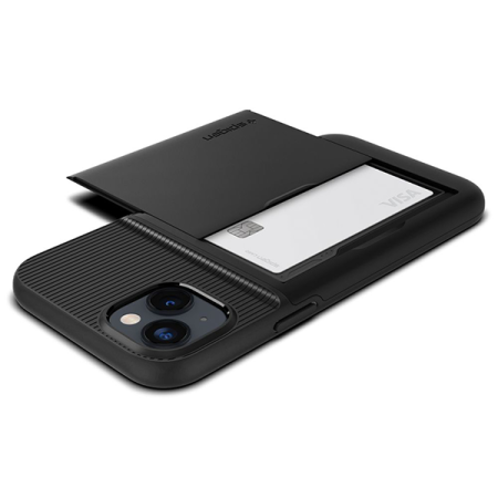 Чехол SPIGEN SLIM ARMOR CS для IPHONE 14 BLACK, цвет Черный (8809811865363)