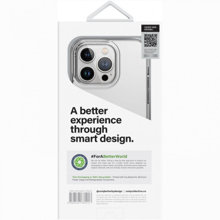Чехол Uniq Lifepro Xtreme для iPhone 14 Pro, цвет Прозрачный (Clear) (IP6.1P(2022)-LPRXCLR)
