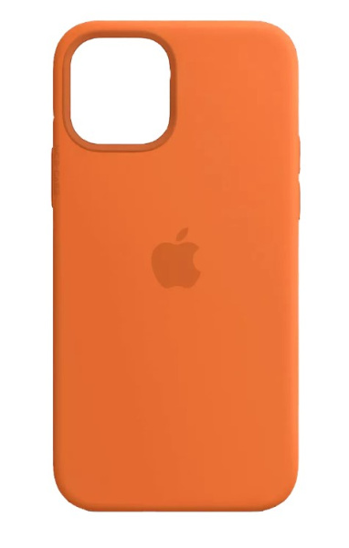 Чехол для iPhone 12/12 Pro Silicone Case Papaya, цвет Папайя