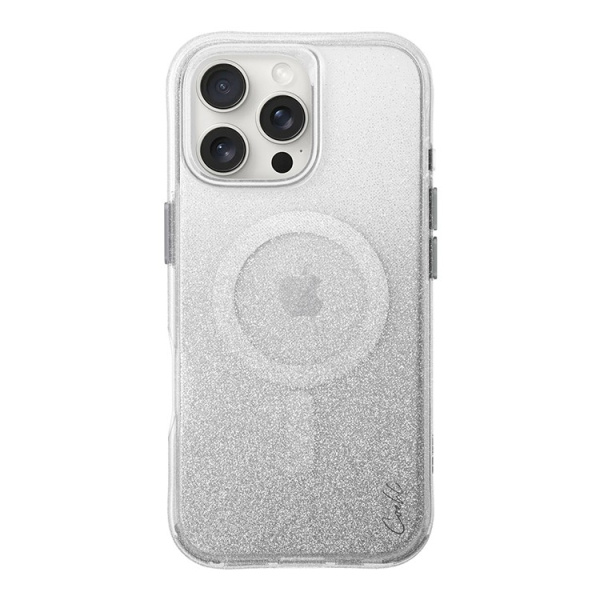 Чехол Uniq COEHL Lumino Sparkling Silver (MagSafe) для iPhone 16 Pro