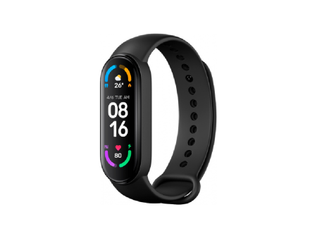 Фитнес трекер браслет Xiaomi Mi Band 6 NFC (XMSH16HM), Black