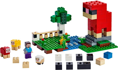Конструктор LEGO Minecraft - Шерстяная ферма (21153)