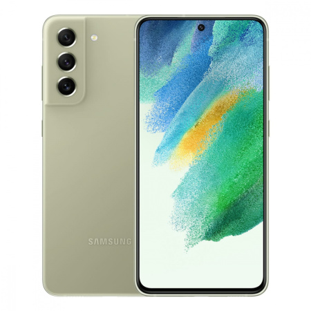 Смартфон Samsung Galaxy S21 FE (2021) 8/256Gb Olive, зеленый