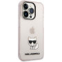 Чехол CG Mobile Karl Lagerfeld PC/TPU Choupette body Hard для iPhone 14 Pro, цвет Розовый (KLHCP14LCTTRI)