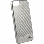 Чехол CG Mobile BMW M-Collection Aluminium&Carbon Hard для iPhone 7/8/SE 2020, цвет Серебристый (BMHCP7MDCS)