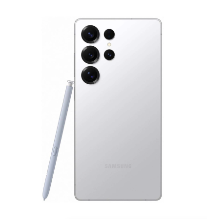 Samsung Galaxy S25 Ultra (2025) 12/256Gb Titanium Whitesilver, серебряный титан