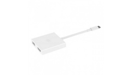 Адаптер-Хаб Mi USB-C to HDMI and Gigabit Ethernet Multi-Adapter (White)