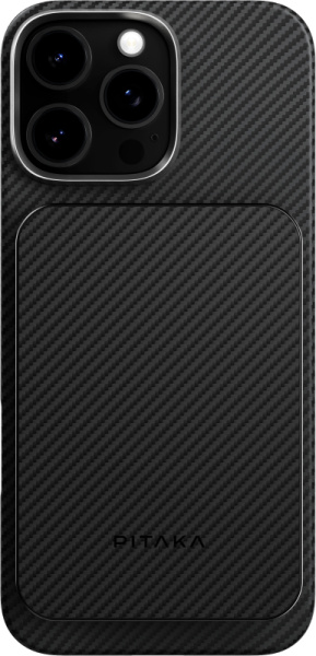 Беспроводное зарядное устройство Pitaka Power Bank Qi2 5000 мАч, черный