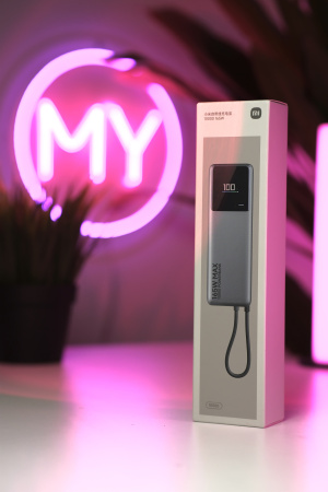 Внешний аккумулятор Xiaomi Mi Power Bank With Cable USB-C 10000mAh 165W PB1165MI