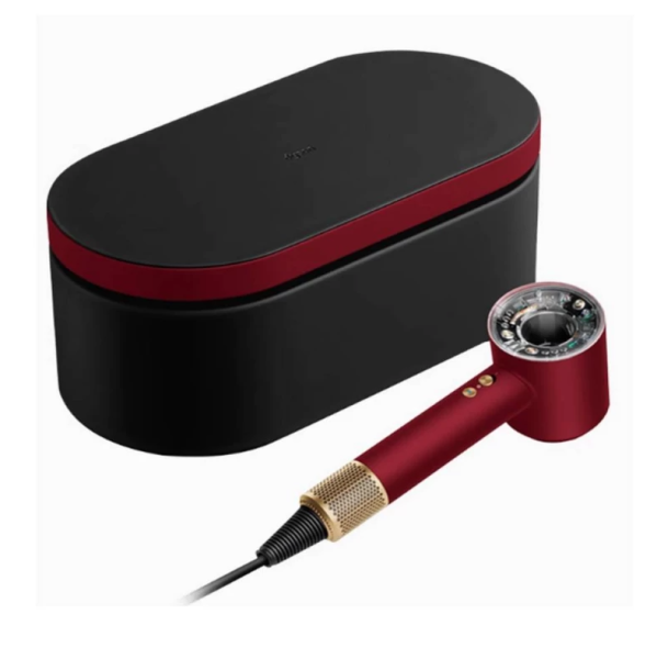 Фен Dyson Supersonic Nural HD16 Red Velvet/Gold, красный/золотой