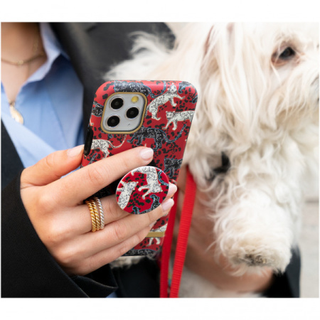 Чехол Richmond & Finch FW20 для iPhone 12 Pro Max, цвет "Красный леопард" (Samba Red Leopard) (R42978)