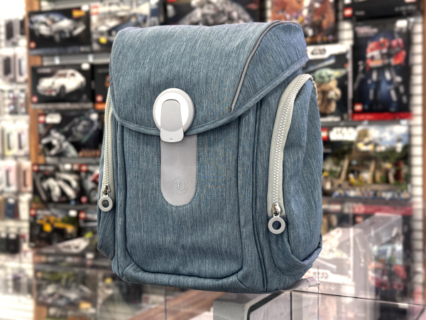 Рюкзак Ninetygo Smart School Bag light blue, голубой