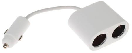 Разветвитель прикуривателя Xiaomi Roidmi 1 to 2 Car Cigarette Lighter (White)