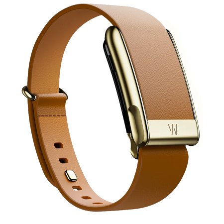 Кожаный ремешок Whoop LeatherLuxe для Whoop Life MG 5.0, S, 14 мм, Camel / Gold