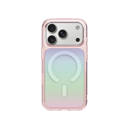 Чехол COEHL IML Estelle (sticker pack) - Pink Prism (MagSafe) для iPhone 18 Pro/ 17 Pro
