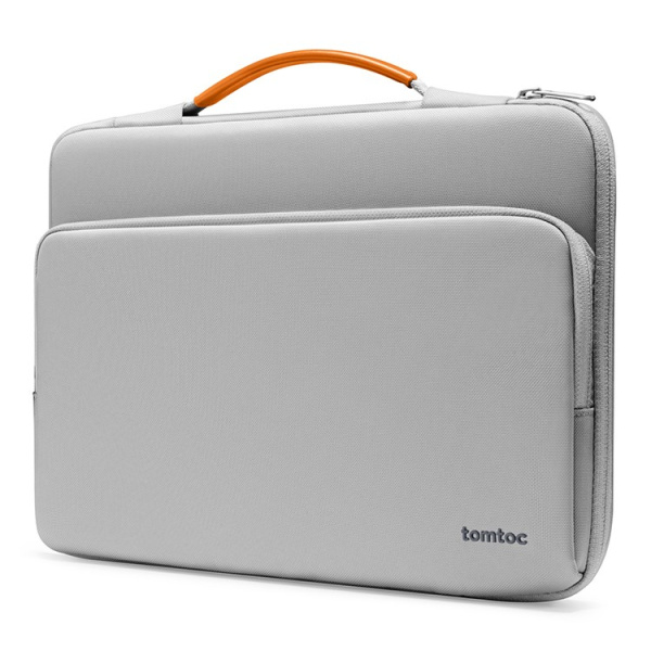 Сумка Tomtoc Laptop Defender-A14 Laptop Briefcase 13.5", Gray/Orange