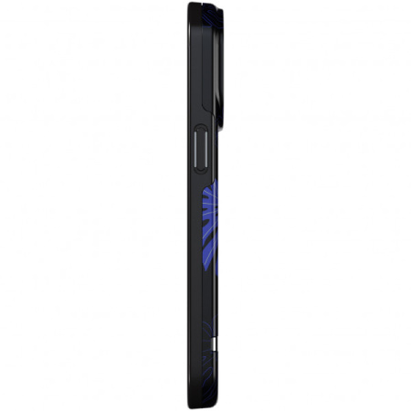 Чехол Richmond & Finch для iPhone 13 Pro Max, цвет "Синий гепард" (Blue Cheetah) (R47011)