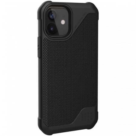 Чехол UAG Metropolis LT Series для iPhone 12 mini, цвет Черный FIBR (11234O113940)