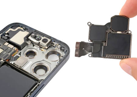 Замена основной камеры на iPhone 15 Pro