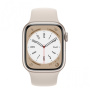 Apple Watch series 8 41 мм корпус из алюминия цвета "сияющая звезда" спортивный ремешок цвета «сияющая звезда»