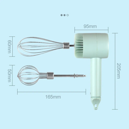 Беспроводной электрический миксер Xiaomi Youpin EB01 F2 20W Hand Mixer, Белый
