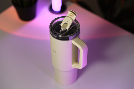 Термокружка Xiaomi Mijia Sippy Cup 1л, Белый (MJXGB01RM)