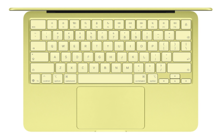 Apple MacBook Neo 13" (A18 Pro, 6C CPU, 5C GPU, 2026) 8/512Gb SSD (MHFE4) Citrus, жёлтый